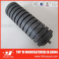 Rouleau industriel Cema Rubber Ring Casting Impact Conveyor Idler Roller